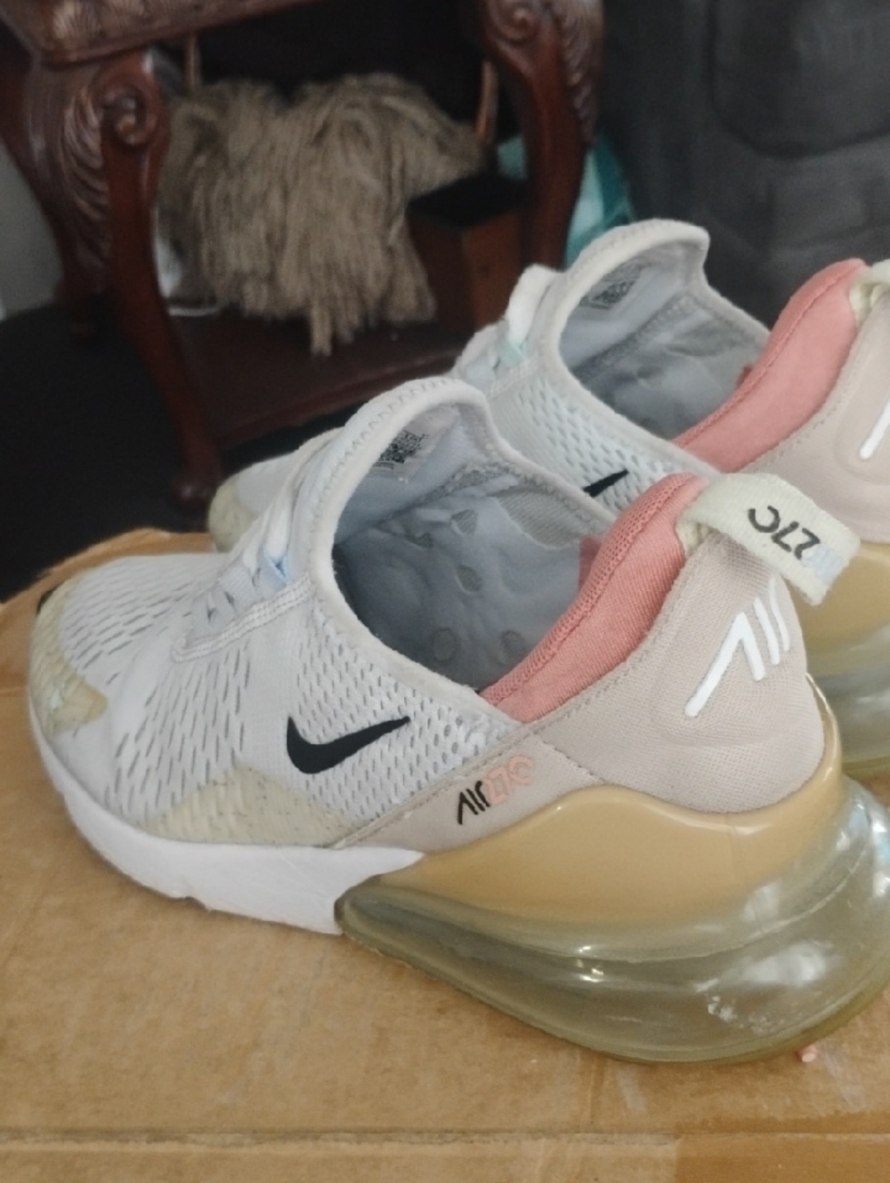Nike Air Max 270 White Sandrift